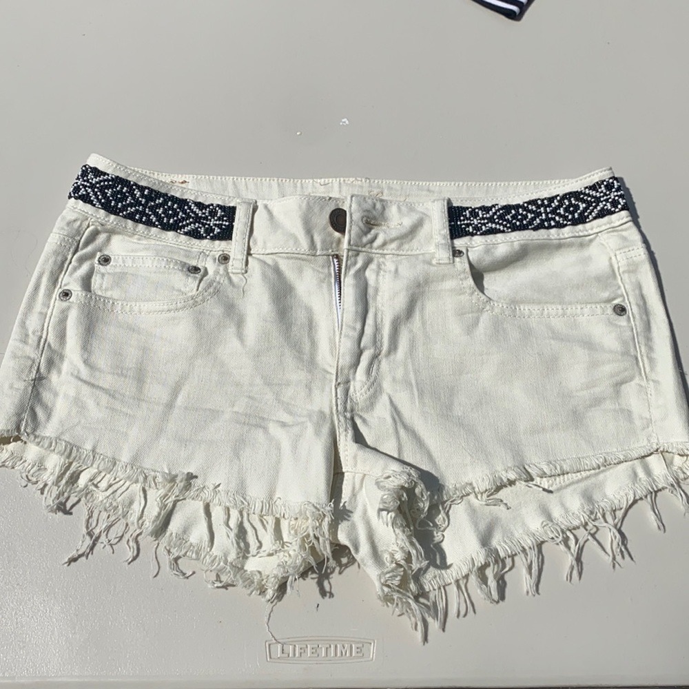 american eagle jean shorts
